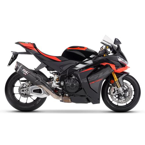 SILENZIATORE SLIP ON SC-PROJECT OMOLOGATO Carbon fiber Aprilia