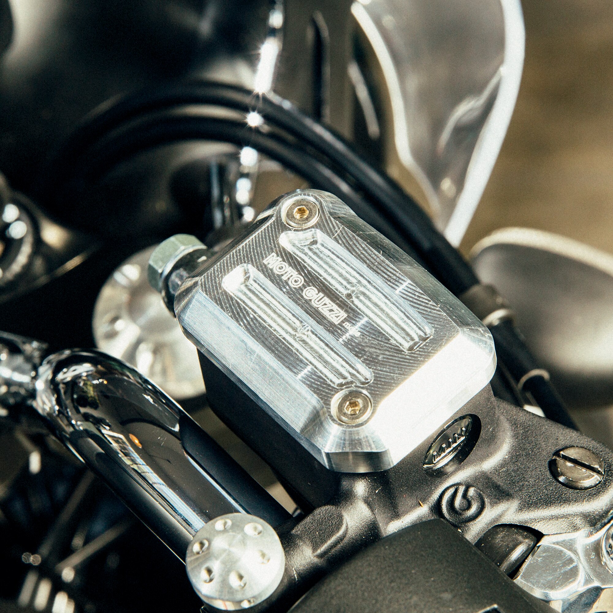 Copertura Serbatoio Freno Moto BMW F800R 2009-2018 - Anteriore Rosso/Nero/Blu/Giallo - Foto 5