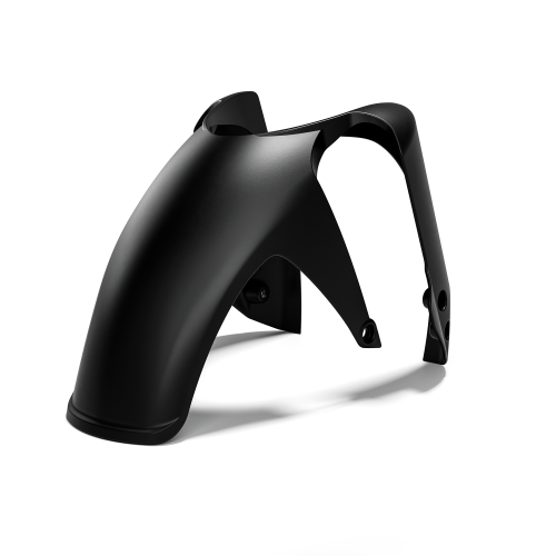 PARAFANGO ANTERIORE BASSO Black Moto Guzzi