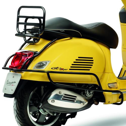 GTS REAR SIDE PROTECTION BLACK for Vespa [product code]