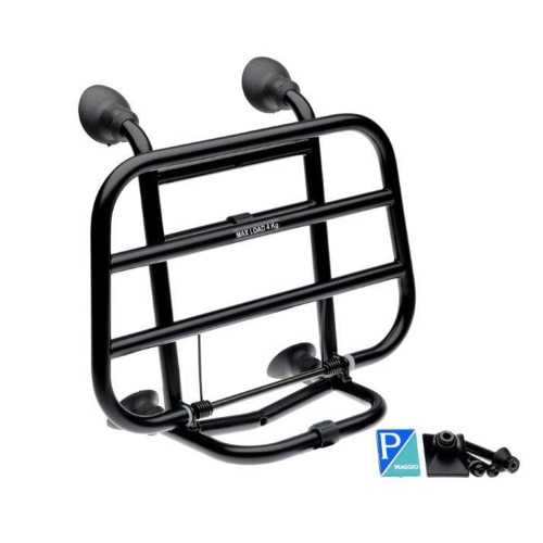 Front Luggage Carrier Black Vespa