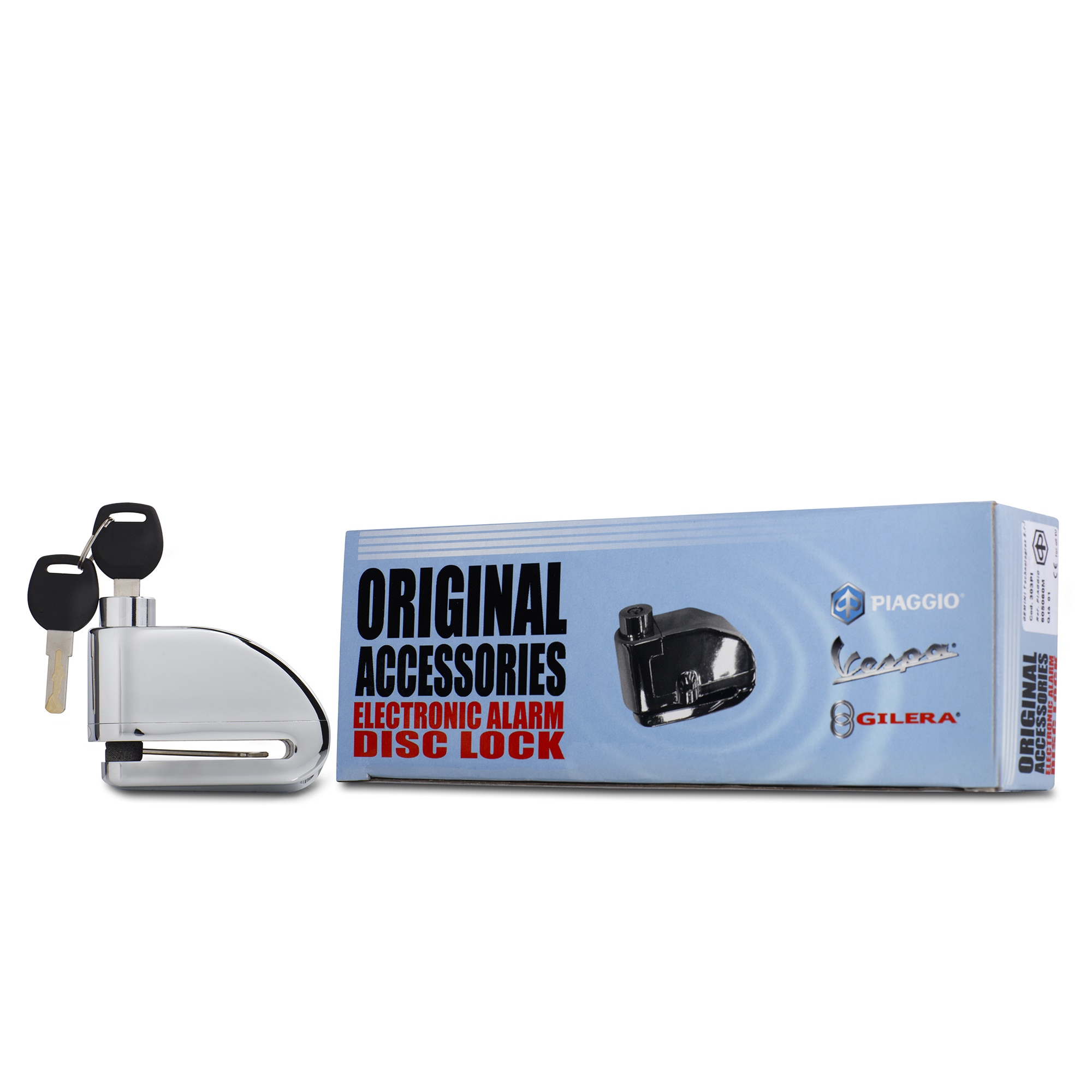 DISC BRAKE LOCK WITH ELECTRONIC ALARM for Vespa 605060m Vespa