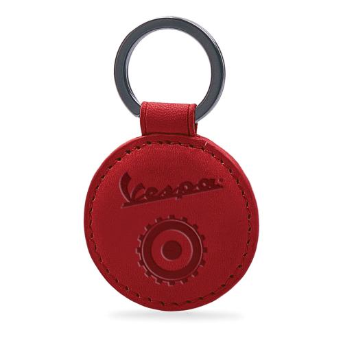 Porte clés rond Vespa Tacho en métal compteur 