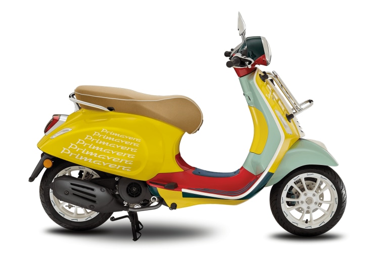 Vespa Primavera Sean Wotherspoon 150: price, consumption, colors