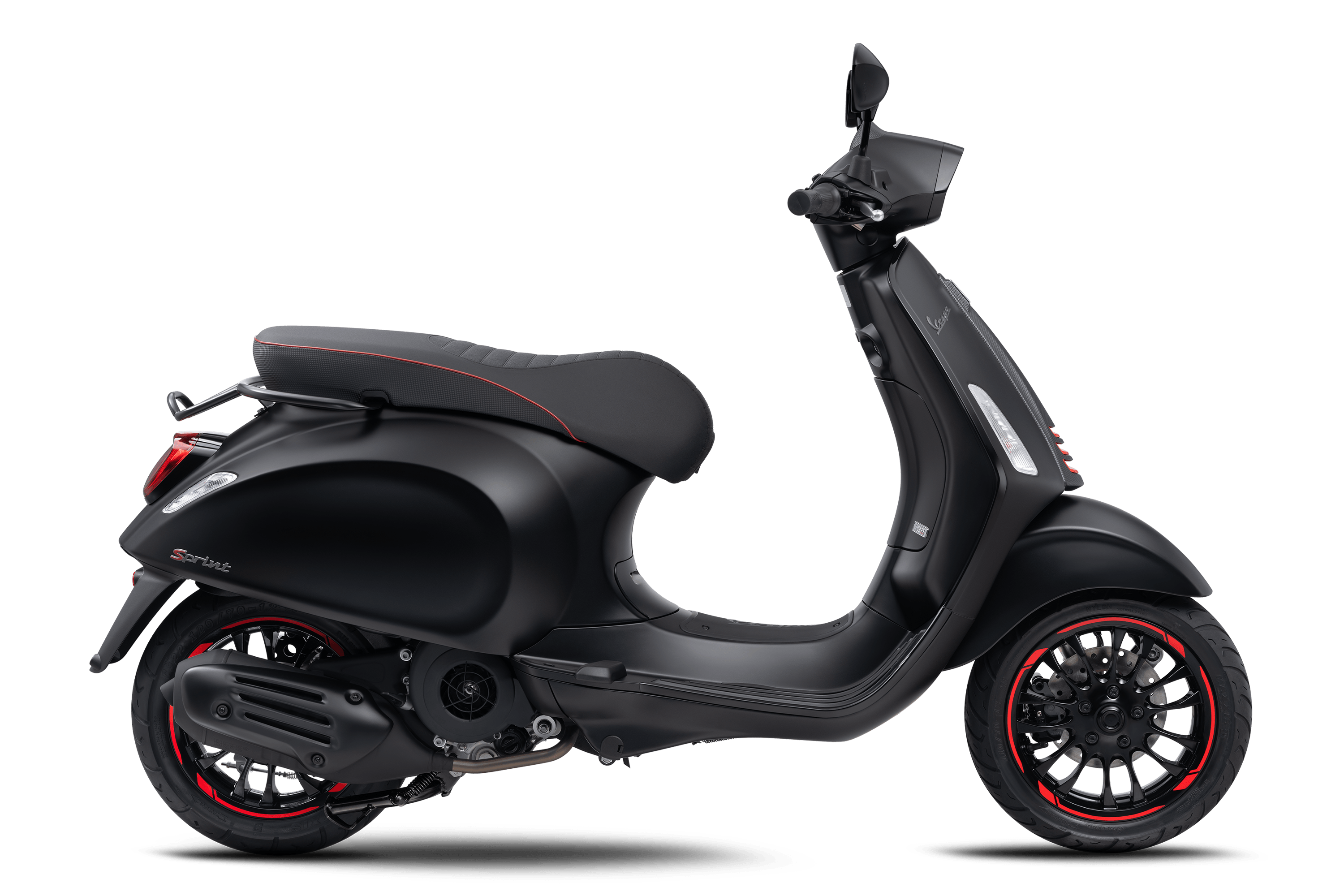 Vespa Sprint Carbon 125: Giá, Lượng Tiêu Thụ, Màu Sắc