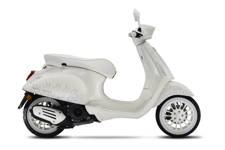 Vespa Sprint Justin Bieber x Vespa 150: price, consumption, colors